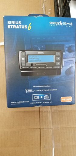 Sirius radio Stratus 6