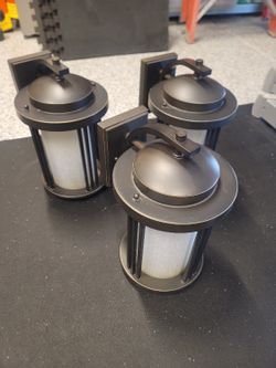 "Generation Lighting" Outdoor Light Sconces