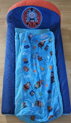 Thomas & Friends Inflatable Air Bed And Sleeping Bag