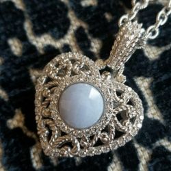 Judith Ripka Sterling Silver Necklace
