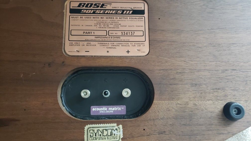 Bose Speakers