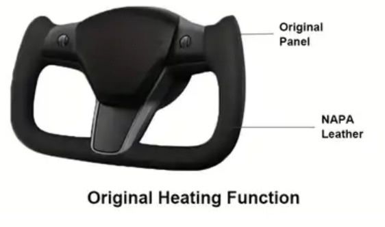 Tesla model 3/Y yolk steering wheel