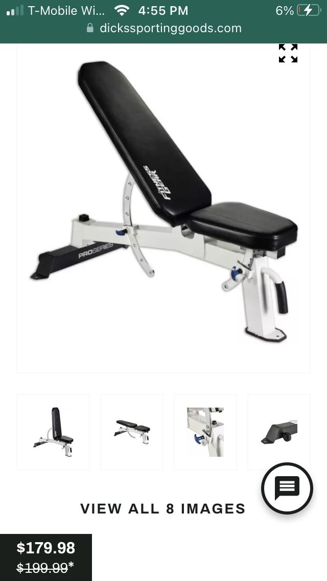 Fitness Gear Olympic Bench Pro OB 600 & Bar Rack for Sale in West Palm