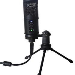 MyMAX Computer Condenser Recording USB Microphone for Podcast/Mac/Gaming/Laptop/PS4/Youtube/Skype/Twitch/Zoom/Voice Over, with Professional 192Khz/24b