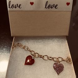 Heart Earrings And Bracelets 