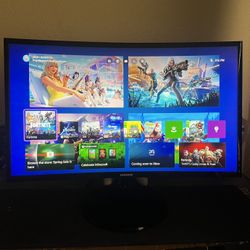 Samsung Curved Monitor 27”