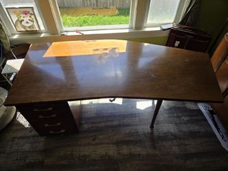 Mid-century Danish Modern Boomerang Desk
