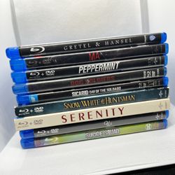 Blu- Ray DVDs Movies 