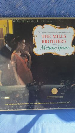 The mills brothers and mellow years vinyl(5 disc)