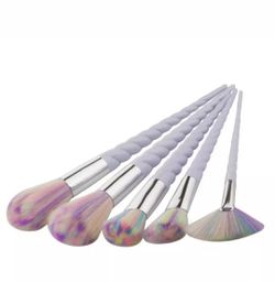 5Pcs Unicorn Makeup brushes