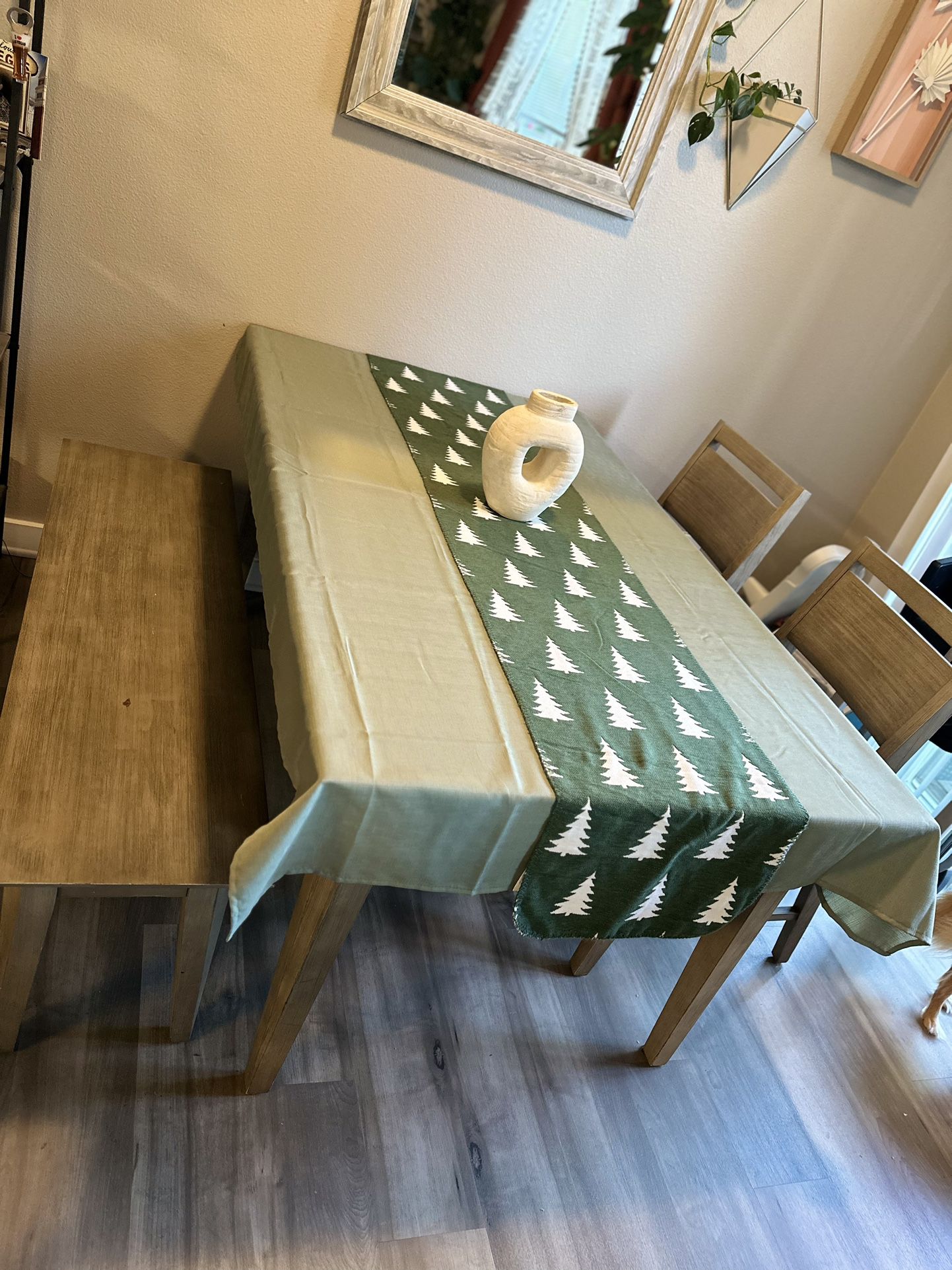 Dining Table With Bench