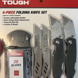 Folding Knife Set 