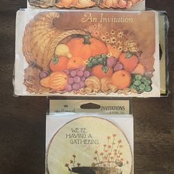 Thanksgiving Invitations 