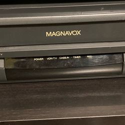 Magnavox 4-Head VCR Used (No Remote Control)