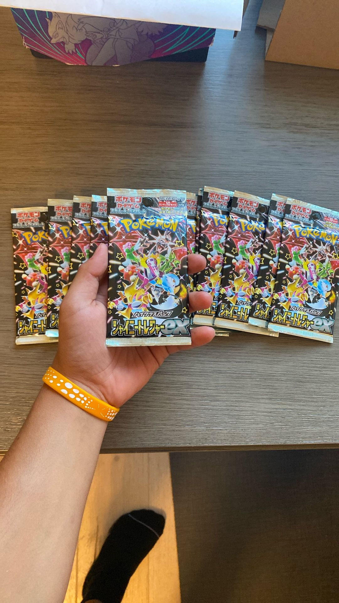 Pokemon sv4a SHINY STAR V Booster Packs Sealed