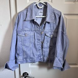 Zara Women’s Denim Jacket Size M