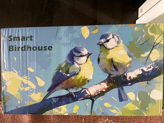 New Bird House With Camera Recorder