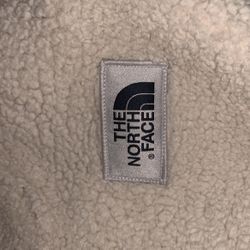 North Face Hooded Sherpa Jacket Quarter Zip
