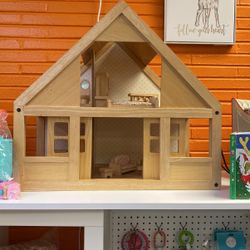 Plan Toys Wooden First Doll House