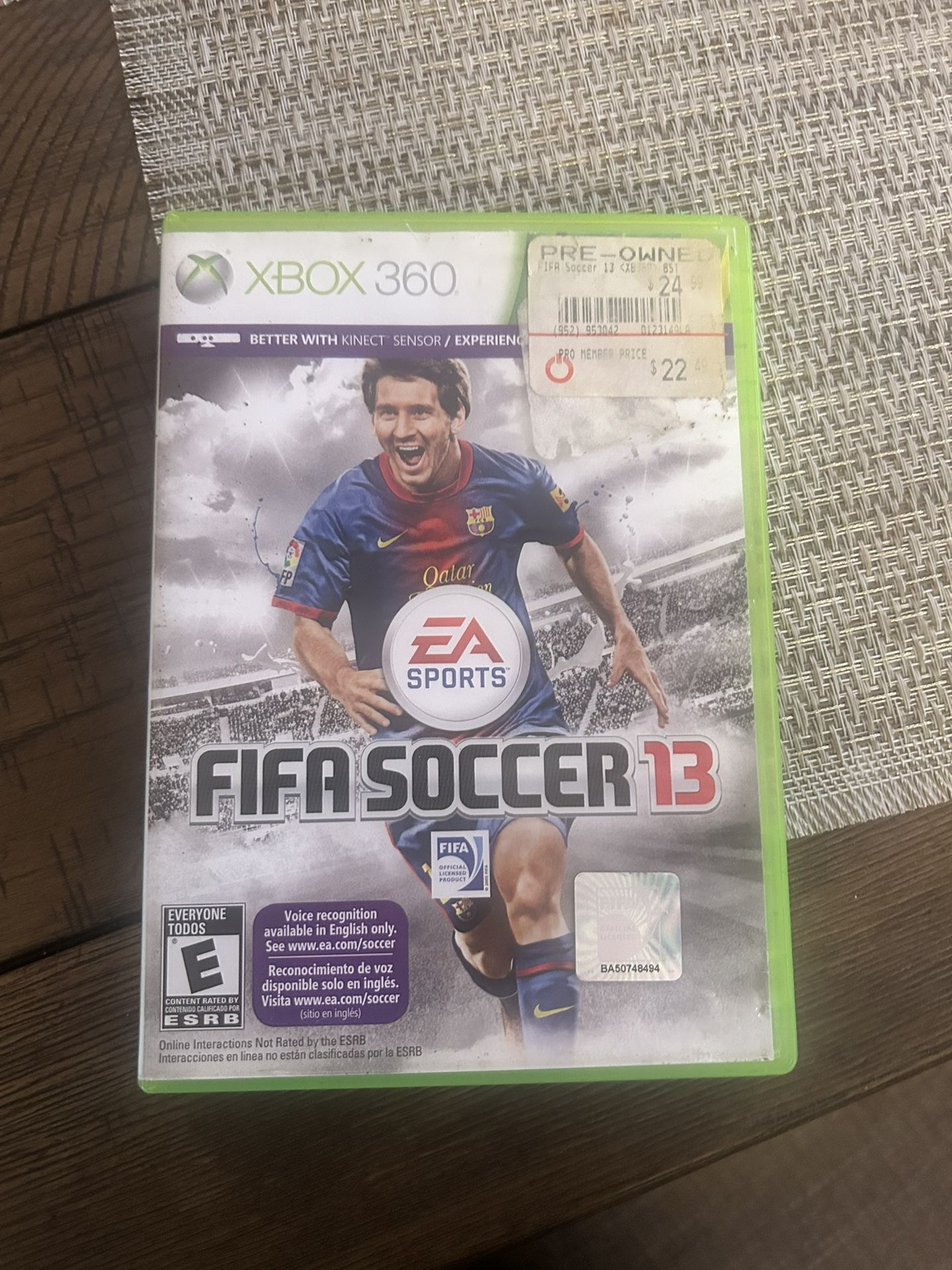 Xbox 360 FIFA 13 Game