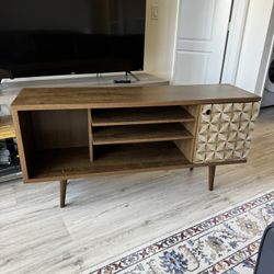 Wood TV Stand  