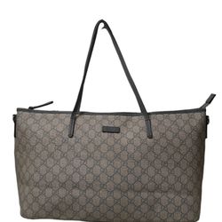 Gucci Brown GG Supreme Satchel Beig

 Exterior corners is scratched shows light sign of wear over in good condition 

Dimensions:
Length: 19 cm
Width: