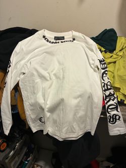 Chrome Hearts White Long Sleeve T-Shirt