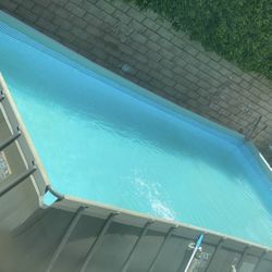 Intex Above Ground Pool (Large) 12’x24’ 52” Deep MUST GO!