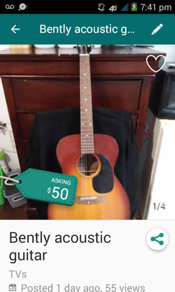 Bently acoustic guitar