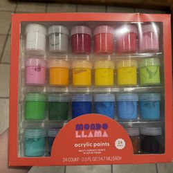 Target Mondo Llama Acrylic Paint Set Kit