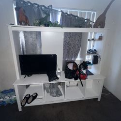 White Tv Stand 