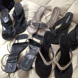 5 Pair Shoes 9.5 and 1 Pair size 10