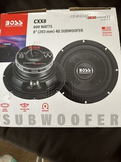 Boss 600watts 8 Inch Subwoofer Price Drop!!!