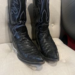 Ostrich Boots