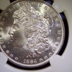 1884‑O Morgan MS66 – Clean Example Of A Morgan Coin