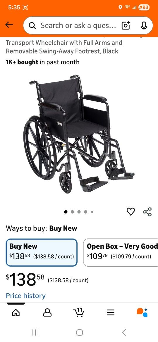 Drive Wheelchairs Brand New Assembled