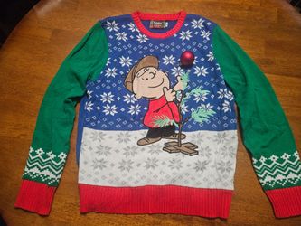 Men's Charlie Brown Christmas sweater