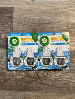 Airwick Fresh Waters Essential Oil Refills $5 Each Pack
