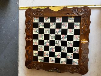 Antique Chess Set with box