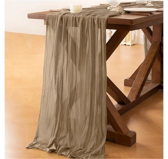 Cheese Cloth Table Runners