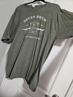 Green 7 Brew t shirt XXL