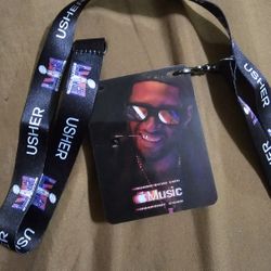 Super Bowl  Usher LED Card With Lanyard