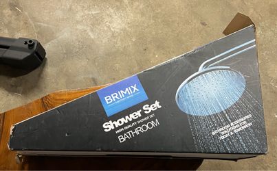 Brimix Mixer Shower Handheld Spray Combo Brass Stand Series with Stainless Steel Finish