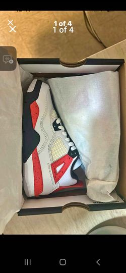 Jordan Red Cement 4s Size 11c