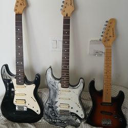 3. Guitars  As Is..$25 Each