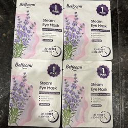 BeHoomi Steam Eye Masks
