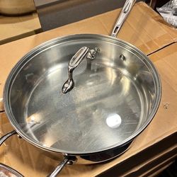 3 Quart  Emeril Stainless Steel Sauce Pan With Lid