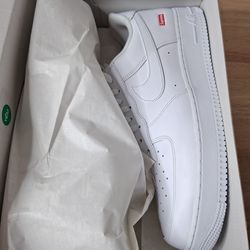 Nike Air Force 1 Supreme White 7.5, 8, 8.5, 9, 9.5, 10, 11, 15