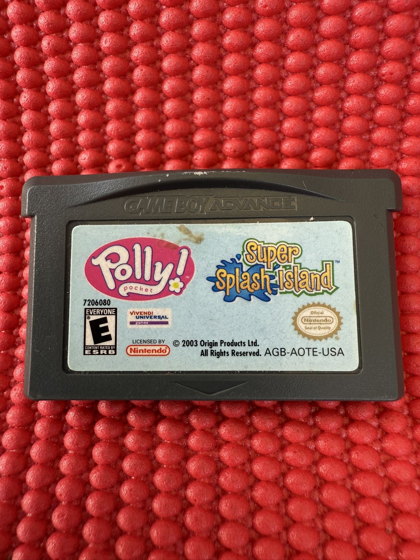 Polly Pocket Super She Splash Island Gameboy Advance