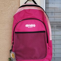 NEW WITH TAG...PINK BACKPACK 